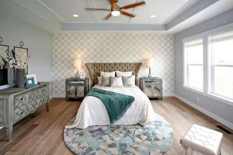 circular rugs bedroom
