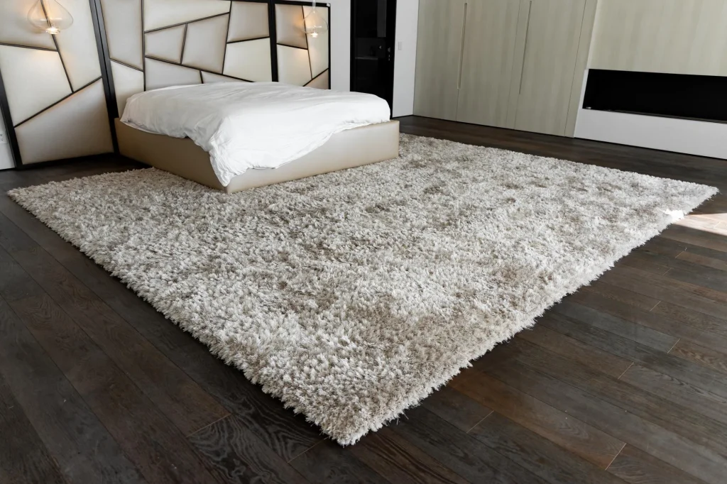 synthetic rugs wooden floor