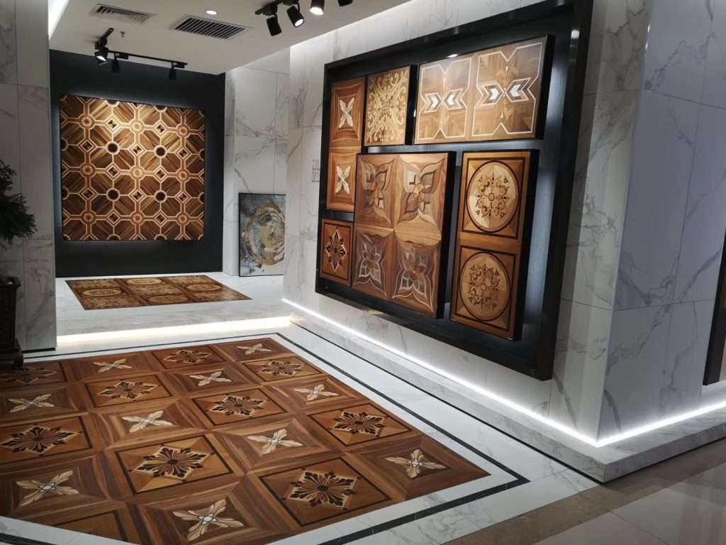 Custom Square Parquet Flooring