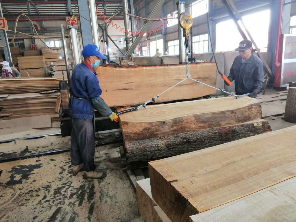 log stock
