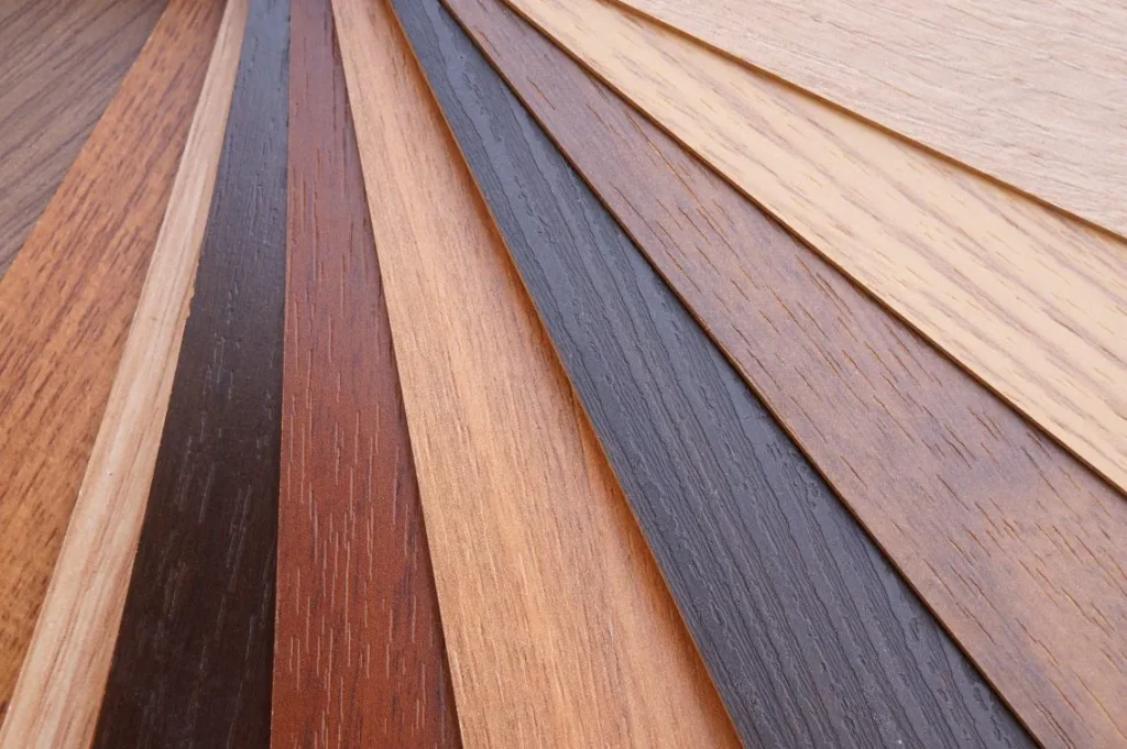 timber by wood spieces