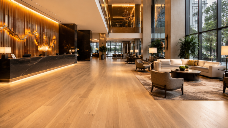 Engineered Hardwood for Commercial Spaces